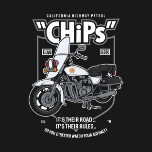 ChiPs california highway patrol T-Shirt