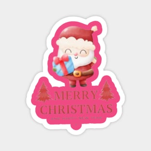 Merry cristmas. Magnet