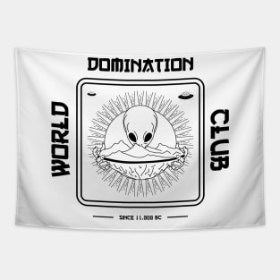 World Domination Club Tapestry