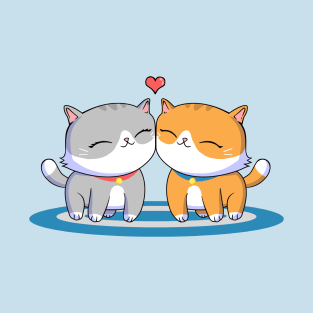 Cats in love T-Shirt