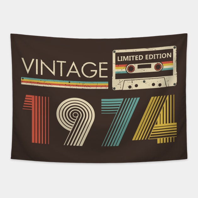 Vintage 1974 Limited Edition Cassette Tapestry by louismcfarland