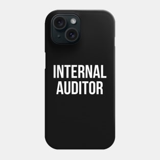 Text staff accountant Phone Case