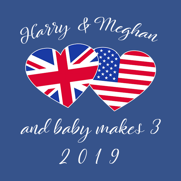 Harry and Meghan and Sussex Baby Makes 3 by Scarebaby