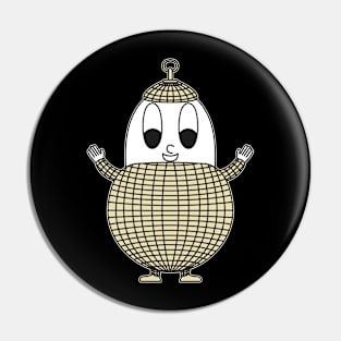 Disco-Ball Egg Pin