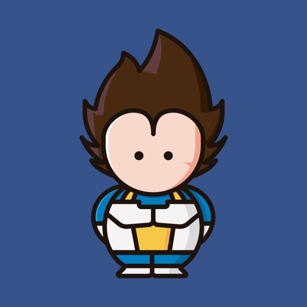 Vegeta, the Saiyan prince by APDesign