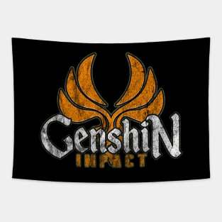 Anemo Emblem Genshin Impact Tapestry