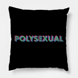 Polysexual Anaglyph Pillow