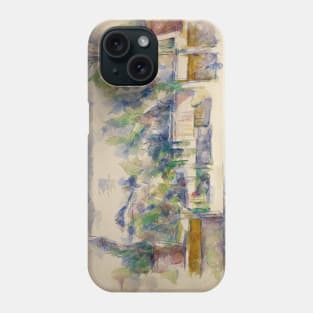 The Terrace at the Garden at Les Lauves by Paul Cezanne Phone Case