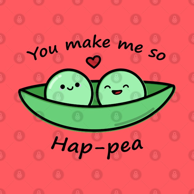 Happy Peas by happyfruitsart