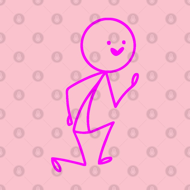 Stickman Pink by StickMen