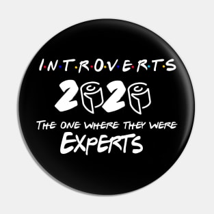 Quarantine Introvert Pin