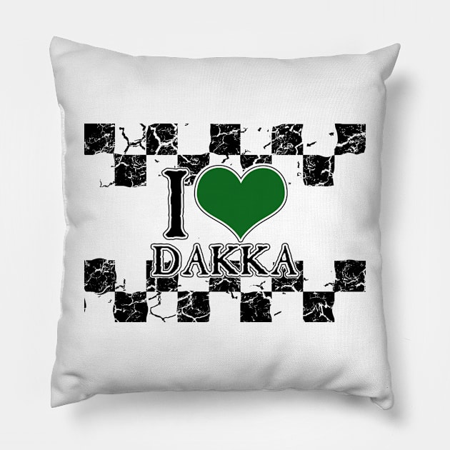 I Love Dakka Pillow by SimonBreeze