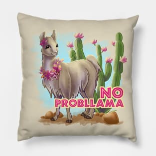 No Probllama Pillow