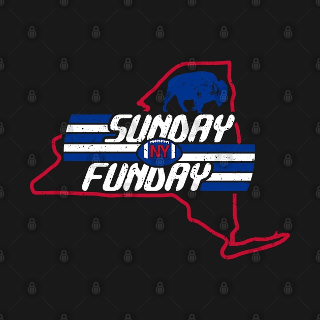 Funny Sunday Buffalo Football Funday by FFFM