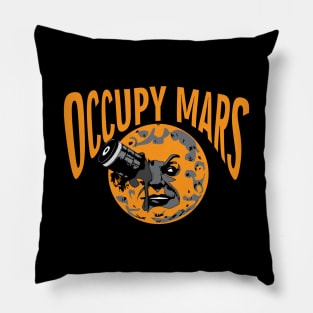 Occupy Mars Pillow