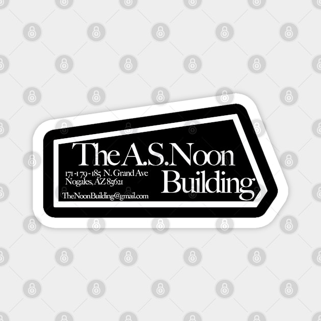 The Noon Building Magnet by Nuttshaw Studios