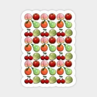 Island Fruit Magnet