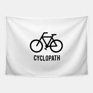 Cyclopath, bicycle t-shirt, cyclist shirt Tapestry