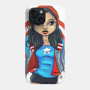 Pop Culture Caricature #19 - Miss America Phone Case