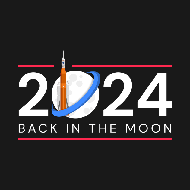 Nasa Artemis 2024 Back In The Moon by OnShare