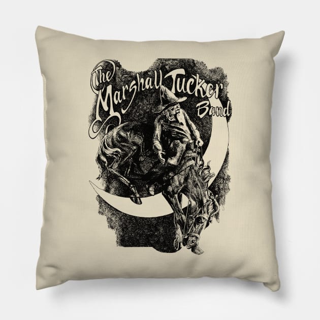 The Marshall Tucker Band Pillow by Powder.Saga art