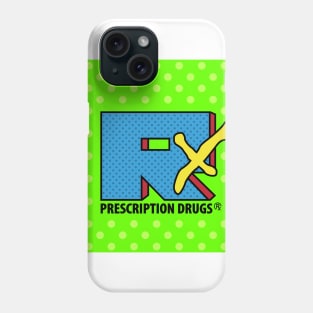 Pharmacy Pop Art 80s 90s MTV Parody Phone Case