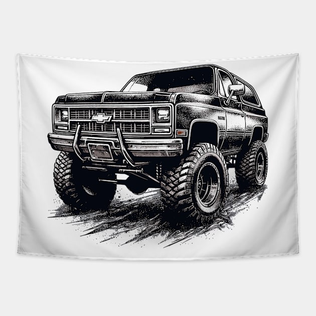 Chevrolet K5 Blazer Tapestry by Vehicles-Art