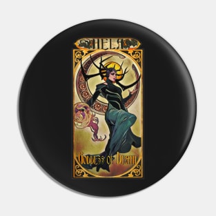 Hela Goddess of Death Pin