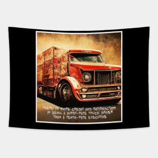 truck driver Tapestry