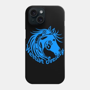 Warrior Society (Horse Blue) Phone Case