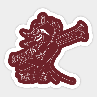 Mihawk and Perona Sticker for Sale by xo-romiiarts