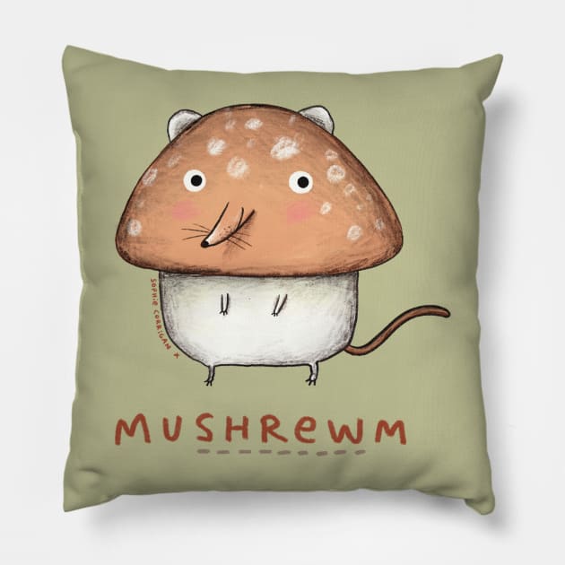 Mushrewm Pillow by Sophie Corrigan