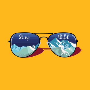 Mountain sun glasses T-Shirt