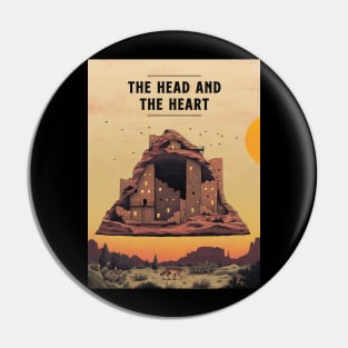 the head and the heartttttttttt Pin