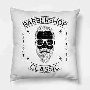 barbershop classic Pillow