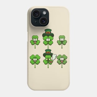 Cute Four-Leaf Clovers Phone Case