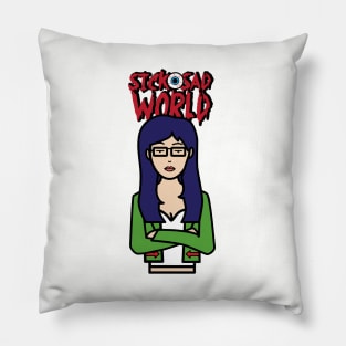 Sick Sad World - Mashup Crossover Episdoe Pillow