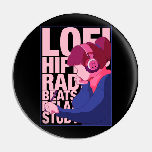 Lofi Hip Hop Radio Meme Pin Teepublic