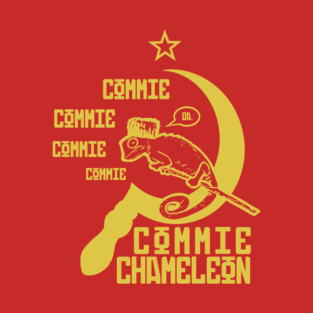 Commie Chameleon (Yellow) by Hurmly