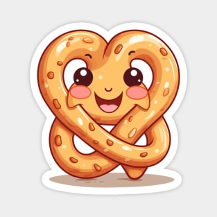 Cute Pretzel Magnet