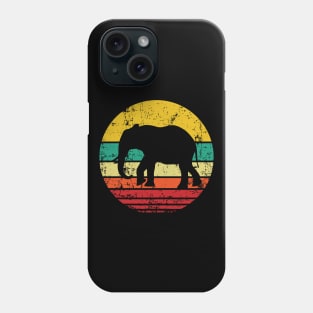 Elephant Sunset Phone Case