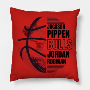 90's Bulls Pillow