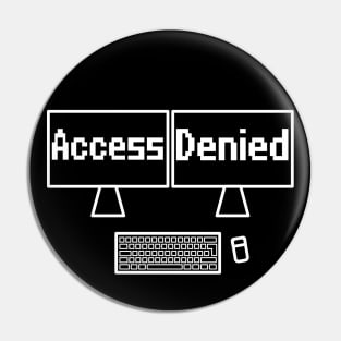 Access denied computer screen Pin