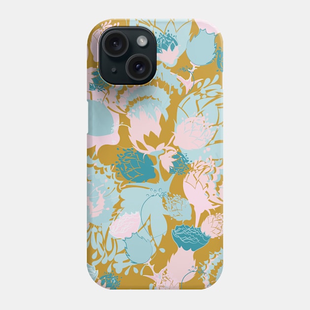 THISTLE VINTAGE, JOY Phone Case by Funky Squirrel