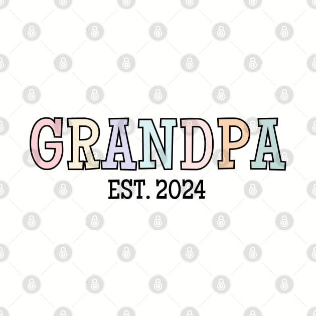 Grandpa Est 2024, New Grandpa, Grandfather Reveal by WaBastian