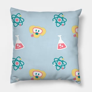 Lab in the Lab Pattern Pillow