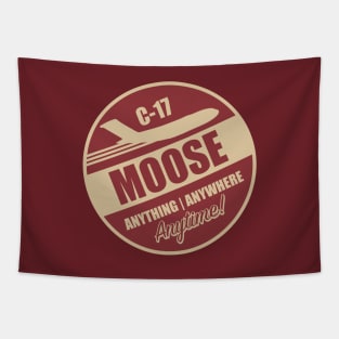 C-17 Moose Tapestry