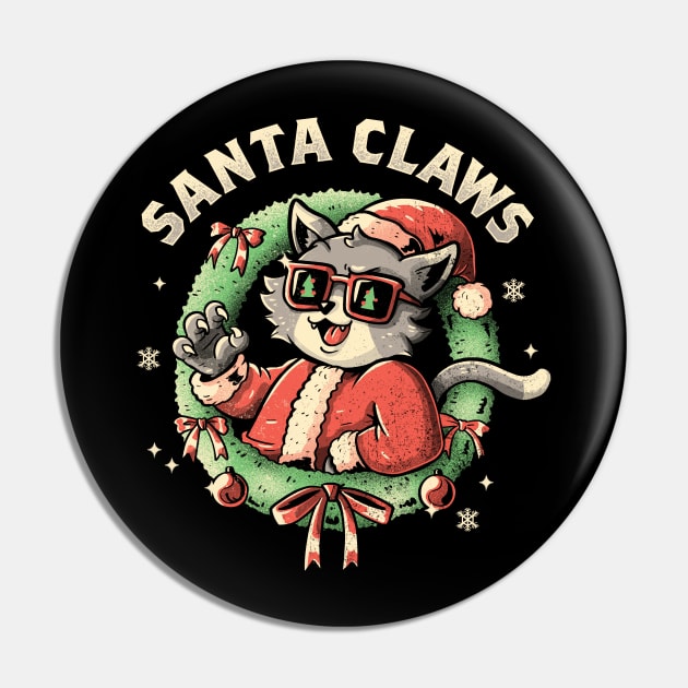 Santa Claws Ugly Sweater by Tobe Fonseca Pin by Tobe_Fonseca