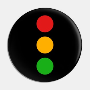 Traffic Signal Light Funny Lazy Halloween Costume Pin