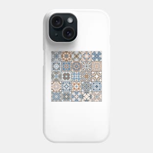 Mosaic tile tribal pattern Phone Case